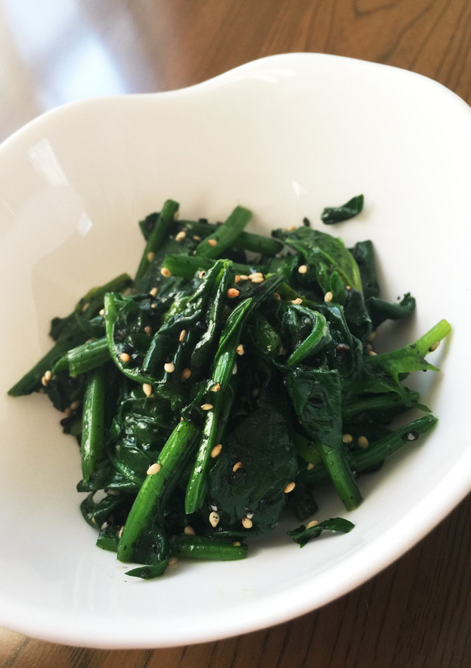 ほうれん草の胡麻和え-レシピのメイン写真