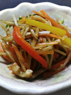 ピーマンも食べやすい五目きんぴら-レシピのメイン写真