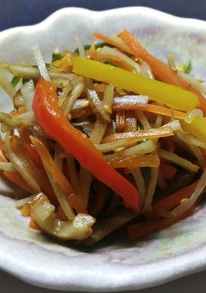 ピーマンも食べやすい五目きんぴら-レシピのメイン写真