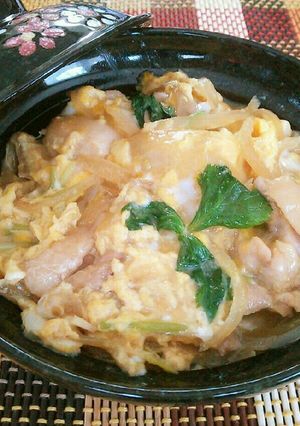 簡単・ふわふわ親子丼♪-レシピのメイン写真