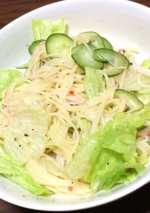 サラダパスタ-レシピのメイン写真