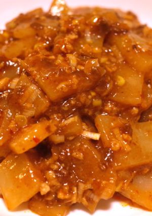 麻婆豆腐の素で簡単！麻婆桜島大根-レシピのメイン写真