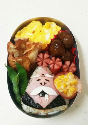 キャラ弁♡ひも爺-レシピのメイン写真