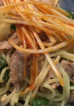 ピリ辛塩焼きそば-レシピのメイン写真