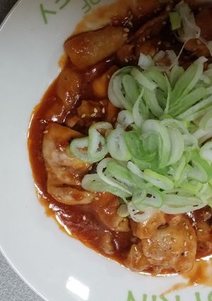 簡単！鶏肉のケチャップ煮-レシピのメイン写真
