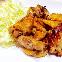 รูปของ 鶏肉のトンテキソース♪