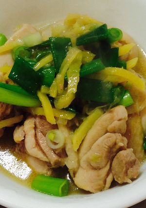 ベトナム料理 鶏肉の生姜炒め-レシピのメイン写真