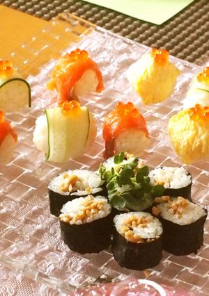 ひな祭りに雛寿司パーティ-レシピのメイン写真