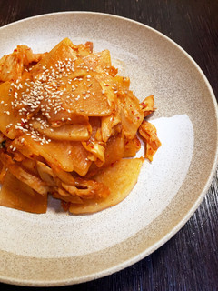 簡単!節約!大根とちくわのキムチーズ炒め-レシピのメイン写真
