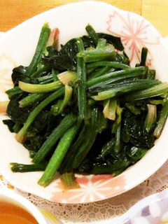 ほうれん草の麻の実和え-レシピのメイン写真