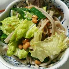 蕎麦入り和風サラダ-レシピのメイン写真