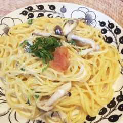 明太子クリームパスタ-レシピのメイン写真