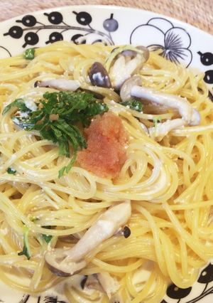明太子クリームパスタ-レシピのメイン写真