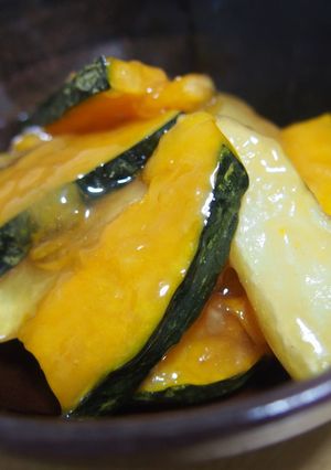 南瓜とジャガイモの揚げ煮-レシピのメイン写真
