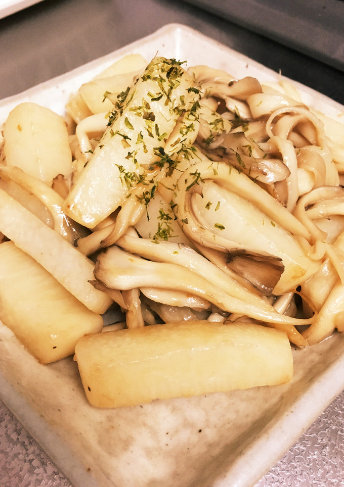 長芋の白だしバター炒め-レシピのメイン写真