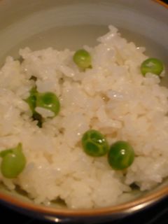 えんどう豆ご飯-レシピのメイン写真
