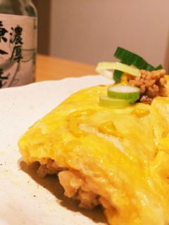 めちゃくちゃ簡単!納豆オムレツ-レシピのメイン写真