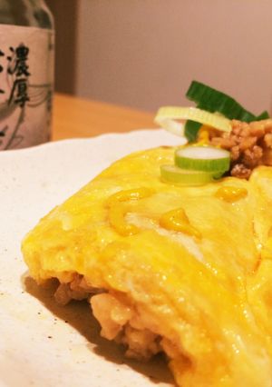 めちゃくちゃ簡単！納豆オムレツ-レシピのメイン写真