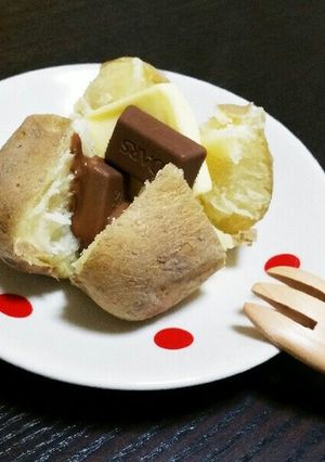 チョコじゃがバター-レシピのメイン写真