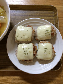つくねハンバーグ-レシピのメイン写真