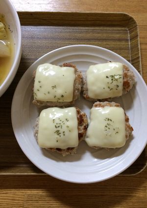 つくねハンバーグ-レシピのメイン写真