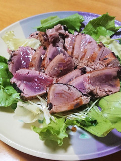 簡単♪かつおのたたきサラダ-レシピのメイン写真