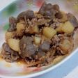 こんにゃくとじゃがいもの炒め煮