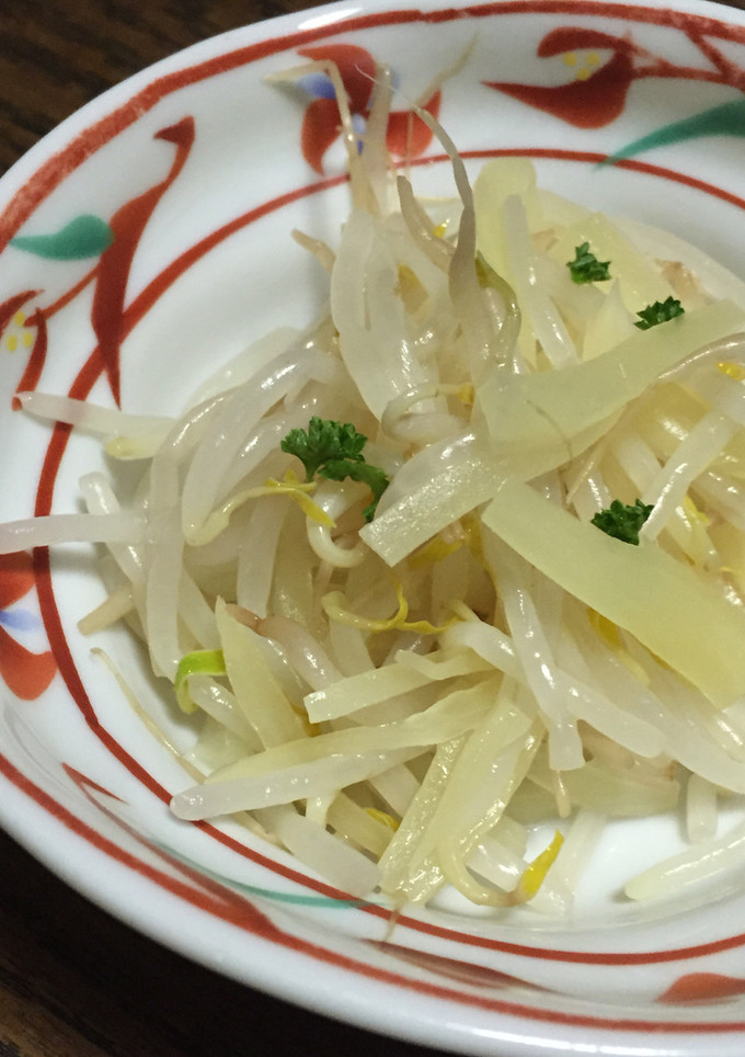 もやしと沢庵の和え物-レシピのメイン写真