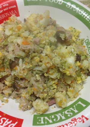カリフラワーチャーハン-レシピのメイン写真
