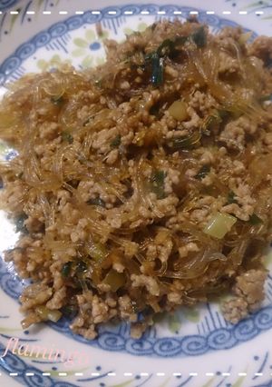 市販より美味しい、春雨とひき肉炒め-レシピのメイン写真