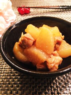 冬に食べたい♡*鶏肉と大根の煮物-レシピのメイン写真