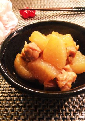 冬に食べたい♡*鶏肉と大根の煮物-レシピのメイン写真