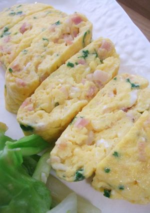 ✿朝食に♪べーこんちーずオムレツ-レシピのメイン写真