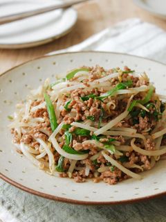 ☆もやしとひき肉の香味ペースト炒め☆-レシピのメイン写真