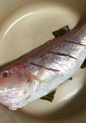 ルクルーゼでイトヨリの酒蒸し-レシピのメイン写真
