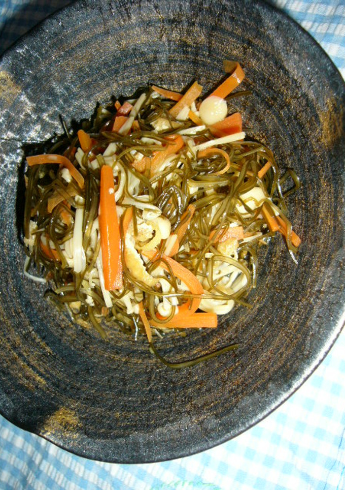 切り昆布とえのきの煮物-レシピのメイン写真