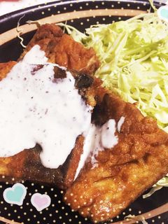 簡単アレンジ 塩サバのカレームニエル-レシピのメイン写真