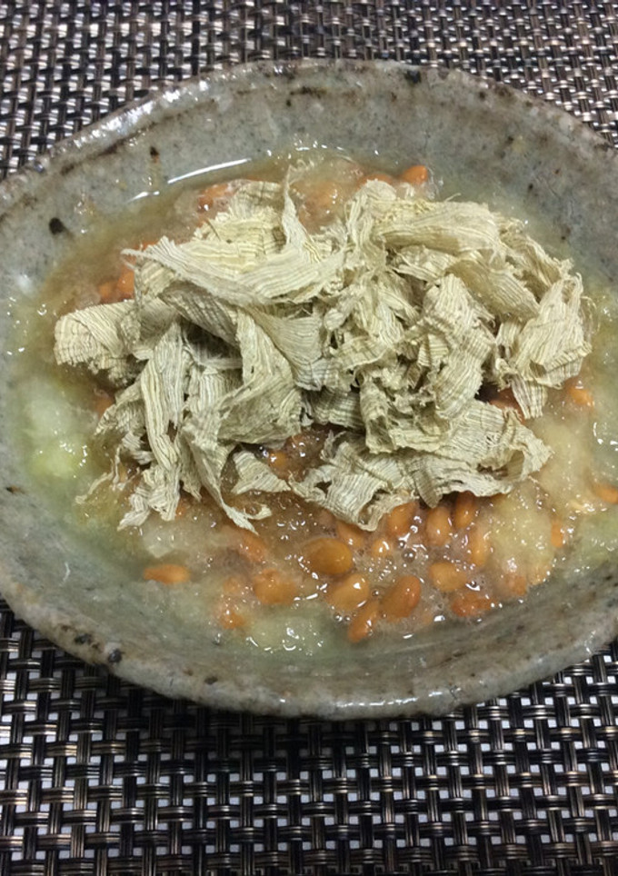 納豆にたっぷりの大根おろしとトロロ添え♬-レシピのメイン写真