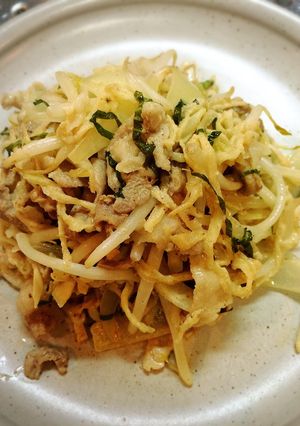 豚肉と切り干し大根のマヨポン炒め-レシピのメイン写真