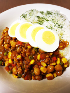 ひよこ豆とミックスベジタブルカレー-レシピのメイン写真