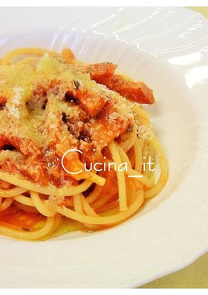 スパゲッティ・アマトリチャーナ-レシピのメイン写真