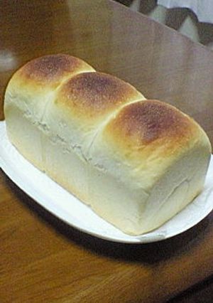 もちもち山型食パン-レシピのメイン写真
