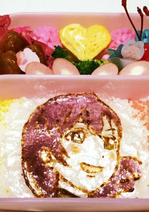 ラブライブ(のんたん) キャラ弁♪-レシピのメイン写真