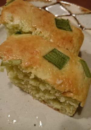 ＨＭでハチミツレモンねぎケーキ♪-レシピのメイン写真