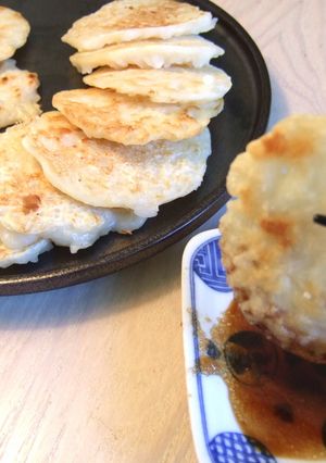 残りご飯で超簡単!もっちり☆たらし焼き☆-レシピのメイン写真