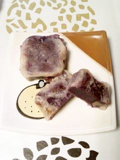 紫芋と甘納豆のきんつば-レシピのメイン写真