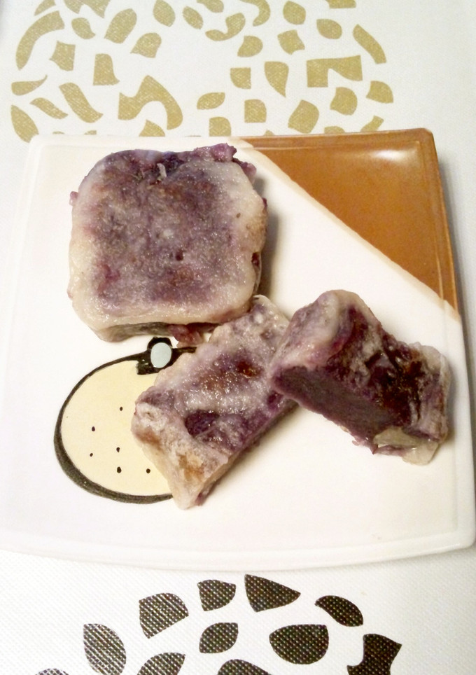紫芋と甘納豆のきんつば-レシピのメイン写真