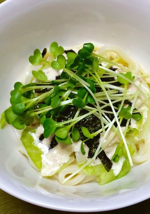簡単！だし入りツナマヨうどん-レシピのメイン写真