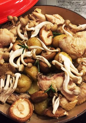 鶏肉とジャガイモの煮込み-レシピのメイン写真