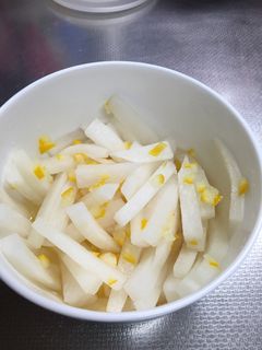 大根のゆずたっぷり甘酢漬け-レシピのメイン写真